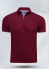 Pique lacost T-Shirt (merun)